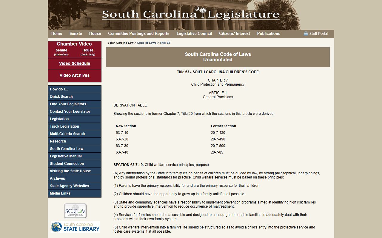 Hampton County Clerk of Court child protection confidentiality rules