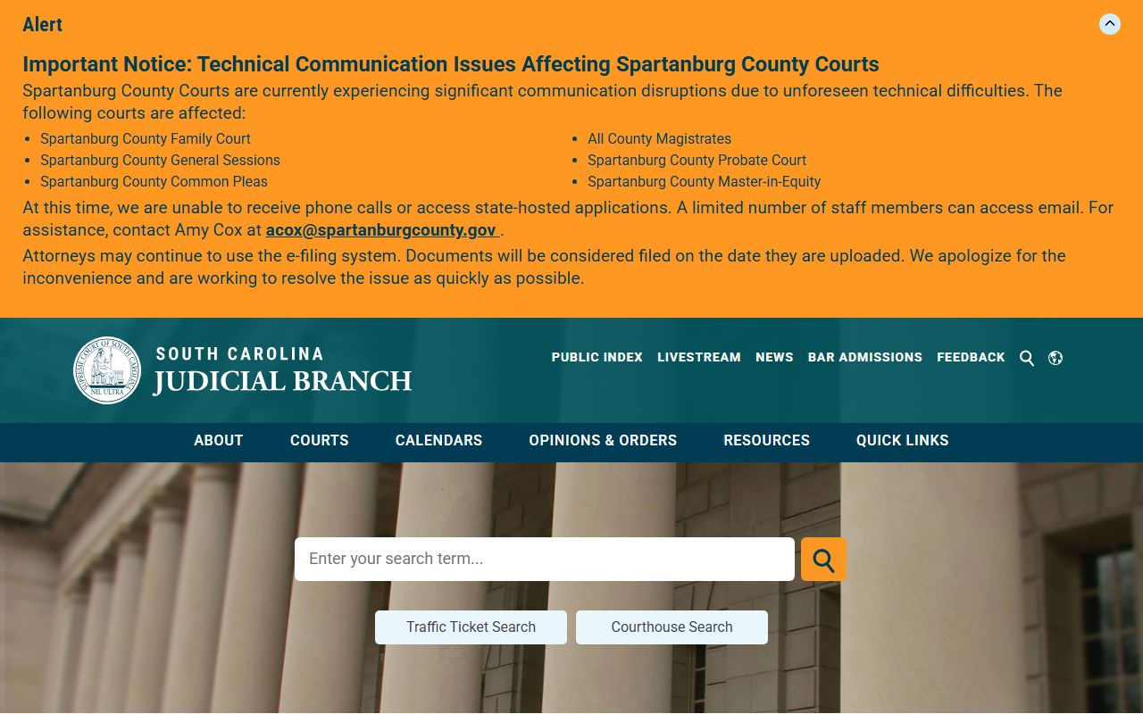 Hampton County court records South Carolina Judicial Branch